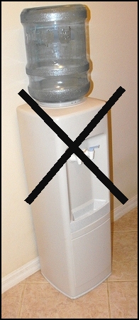 It's time to cover that old ugly water cooler.