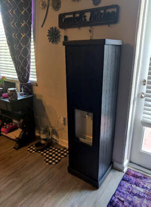 Mod Box painted black